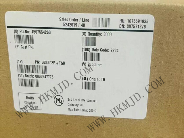 供應(yīng) Maxim DS4303R 電子可編程電壓基準，適用于自動工廠校準