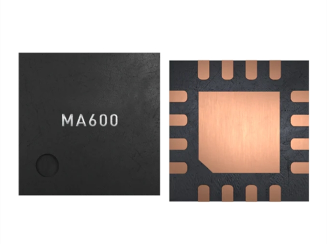 （MPS）MA600GQE傳感器介紹：INL<0.6° (<0.1°)、高精度磁性角度傳感器