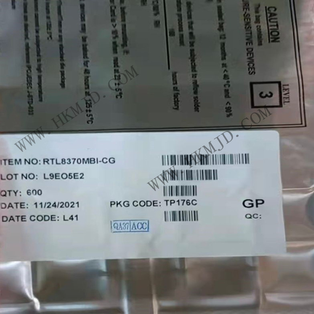 Realtek RTL8370MBI 高性能8+2端口千兆以太網(wǎng)交換芯片，明佳達(dá)電子現(xiàn)貨供應(yīng)